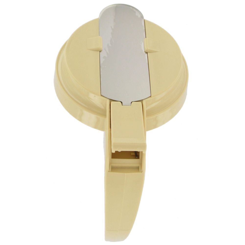 Traex&reg; Almond Plastic Lid Top Only for 4748 Jar Server