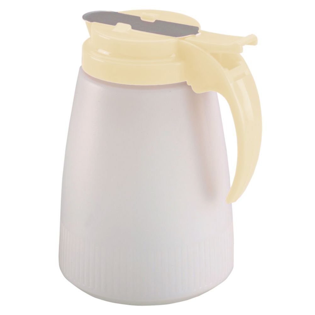 Traex&reg; 32 Oz. Plastic Almond Top Server