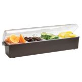 Traex&reg; 24" Brown Kondi Keeper Condiment Dispenser