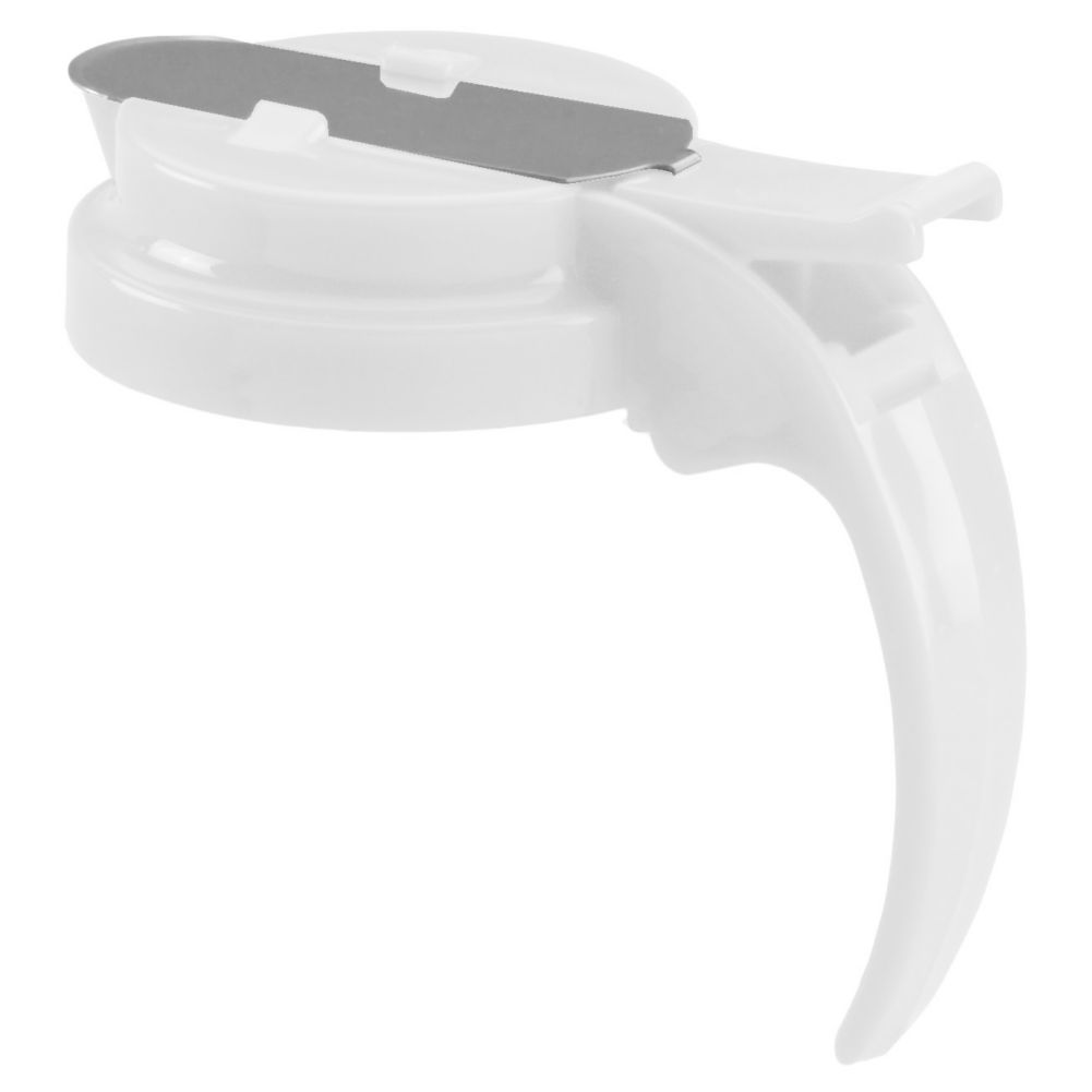 Traex&reg;  Model 632 White Plastic Dripcut Server Replacement Top