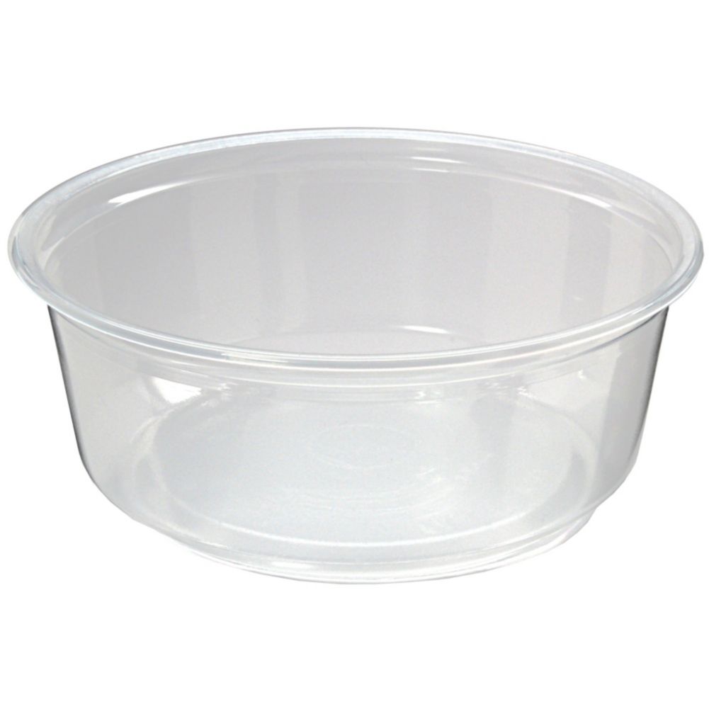 Fabri-Kal Pro-Kal 8 Oz Clear Deli Container w/o Lids