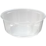 Fabri-Kal Pro-Kal 8 Oz Clear Deli Container w/o Lids