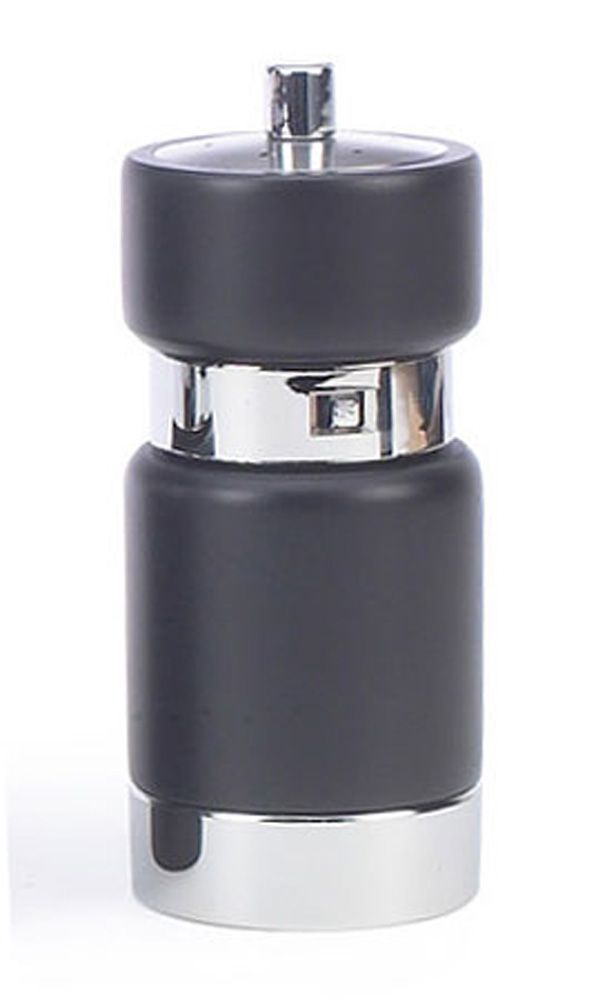 William Bounds Black Salt & Peppermill Combo with Chrome Base