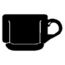 Dudson Sonata White 8 oz Stacking Teacup Dudson Sonata White 8 oz Stacking Teacup