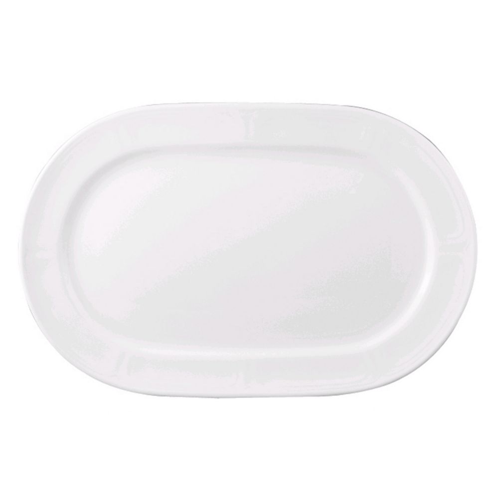 Dudson Jacobean White 13-1/4" Rectangular Platter