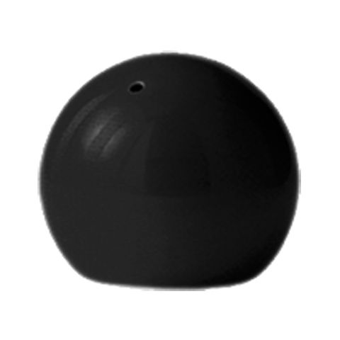 Dudson Geometrix Black Sphere Salt Shaker