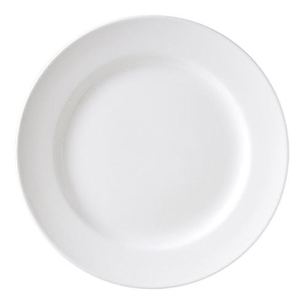Vertex&reg; China Rubicon Undecorated White 12" Plate