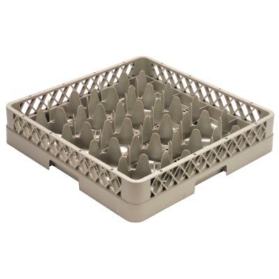 Rack-Master&reg; Beige 20-Compt. Glass Rack, 20" x 20"