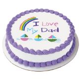 Lucks&trade; Edible Image&reg; I Love My Dad
