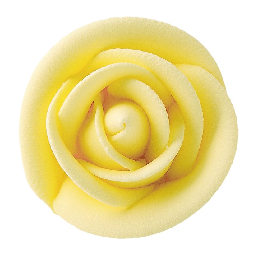 Lucks&trade; 1.5" Medium Party Yellow Rose
