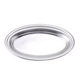 Stiletto Round S/S Roll Tray, 13"