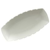 Schonwald Event Undecorated Satee Platter, 15-7/8 x 8-1/8