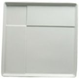 Schonwald Signature Undecorated Square Platform Plate, 11-5/8"