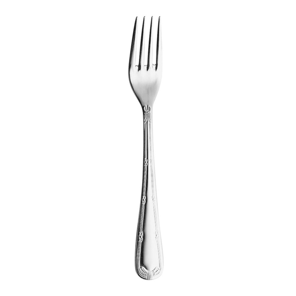 Hepp 7-1/16" Silverplate Kruezband Dessert Fork