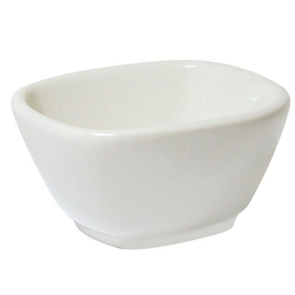 Diversified Ceramics 3 Oz Ultra White Square Ramekin