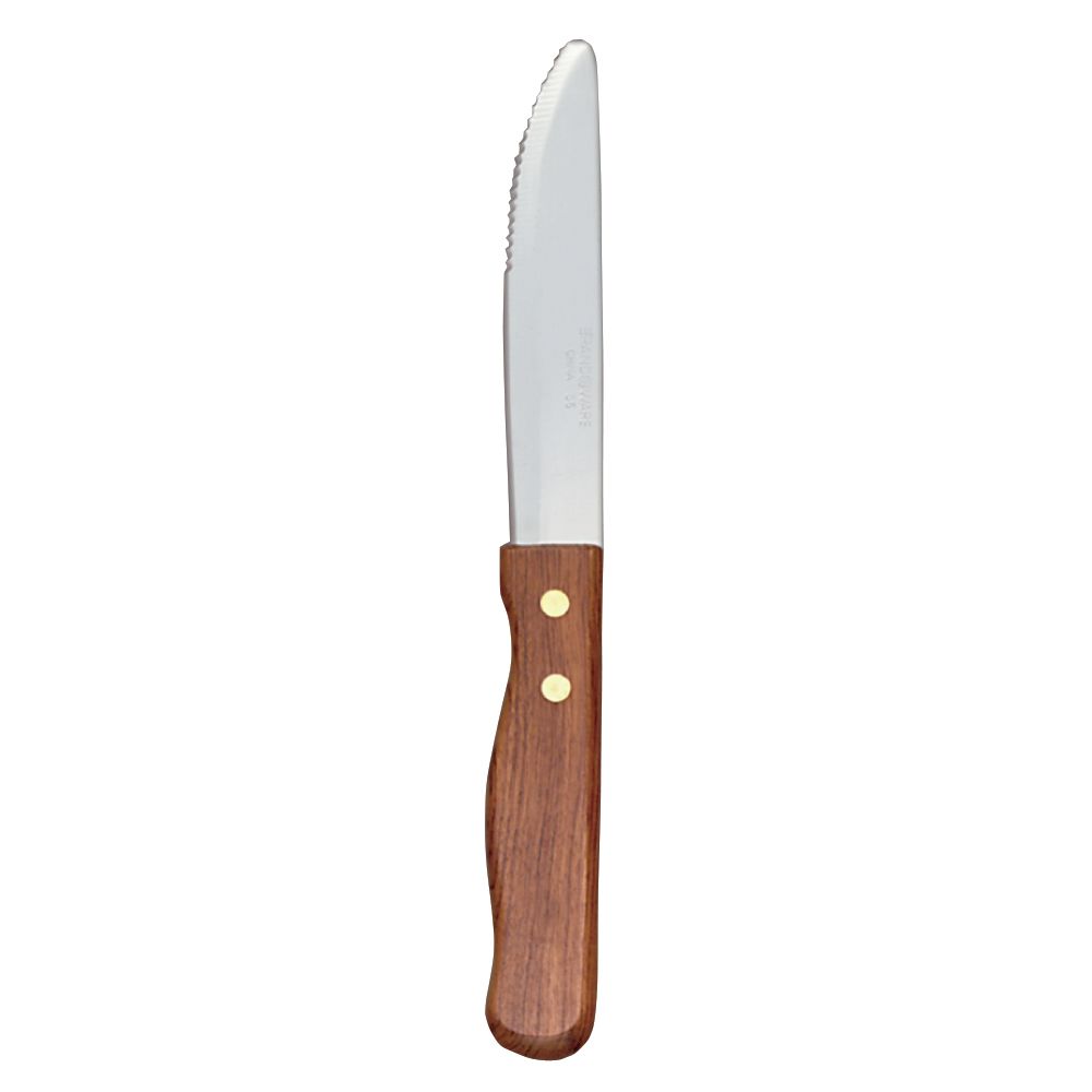 World Tableware Beef Baron S/S 10" Steak Knife w/ Rosewood Handle
