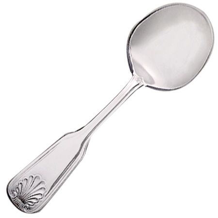Coquille S/S 6" Bouillon Spoon