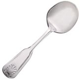 Coquille S/S 6" Bouillon Spoon