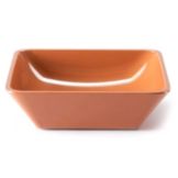 Elite Global Solutions Belize 10" Terra Cotta Shallow Square Bowl