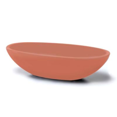 Elite Global Solutions Belize 3 Qt. Terra Cotta Long Oval Bowl