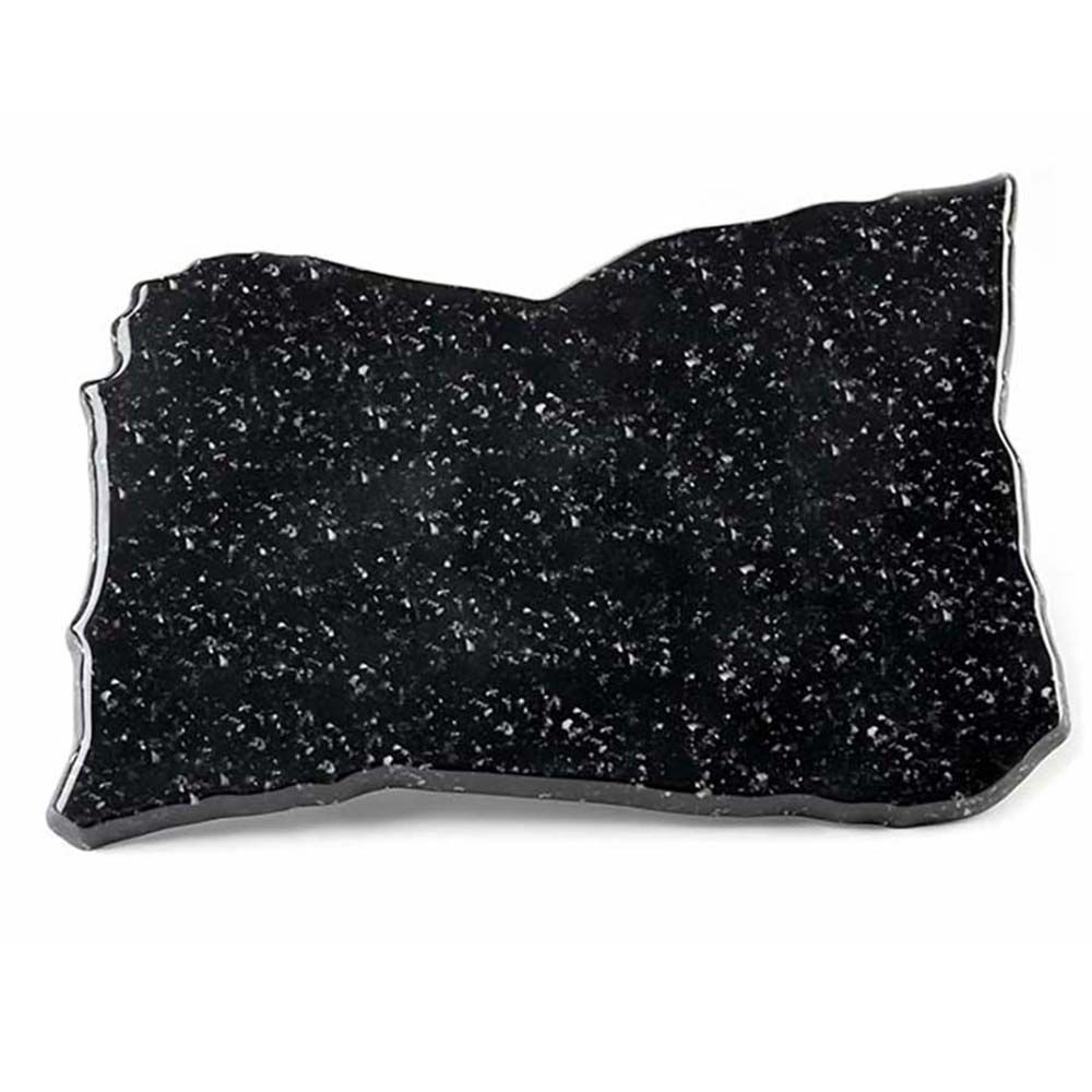 Black Granite Display Stone, 16" x 11"
