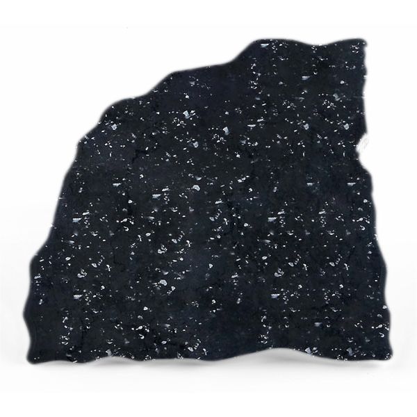 Black Granite Triangular Display Stone, 15"