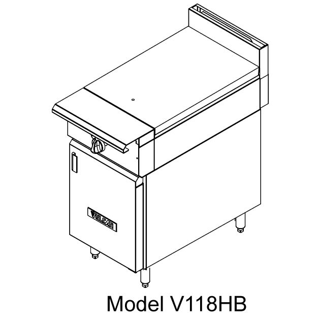 Vulcan Hart Heavy Duty Gas 18" Range