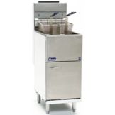 Pitco&reg; Economy 50 Lb Natural Fish Fryer with Mechanical Thermostat