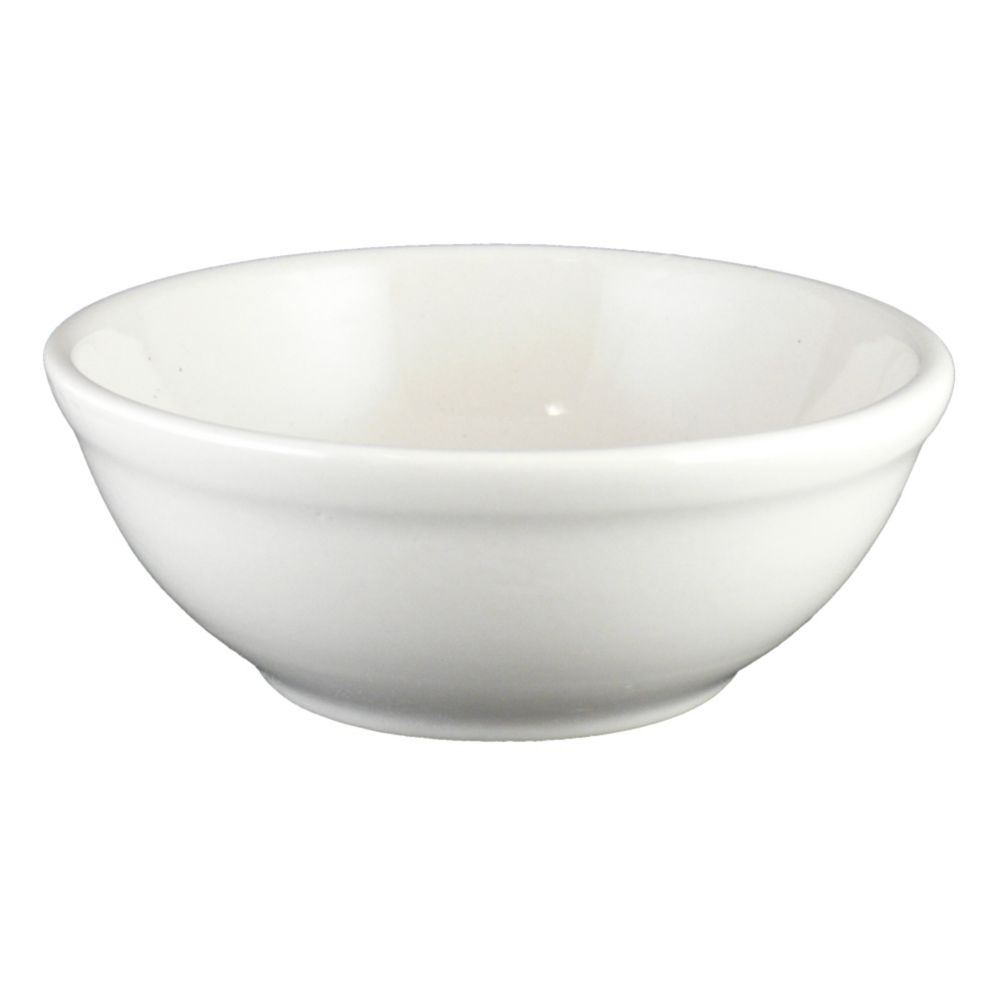 Vertex&reg; Buckingham American White Rolled Edge 12.5 Oz Nappie Bowl