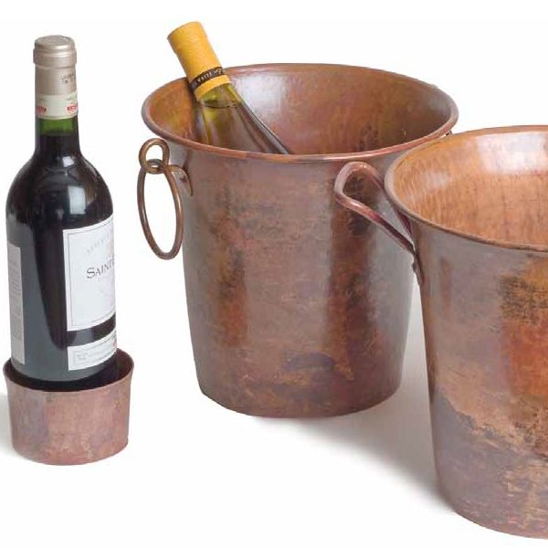 Copper Wine Bucket w/ring