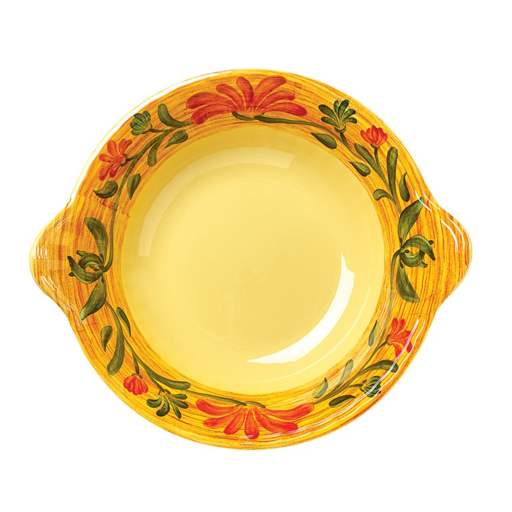 G.E.T. Venetian&trade; 2 Qt Melamine Handled Bowl