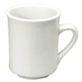 Oneida Rego Bright White  8 oz Cafe Mug
