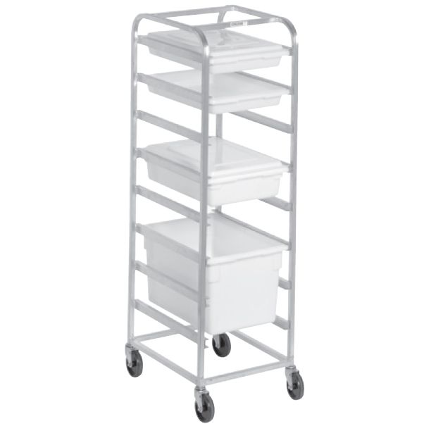 Channel Poly Box Rack, Holds (8) 18" X 26" Food Boxes