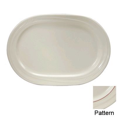 Oneida&reg; Espree&trade; Accent Burgundy 14" Platter