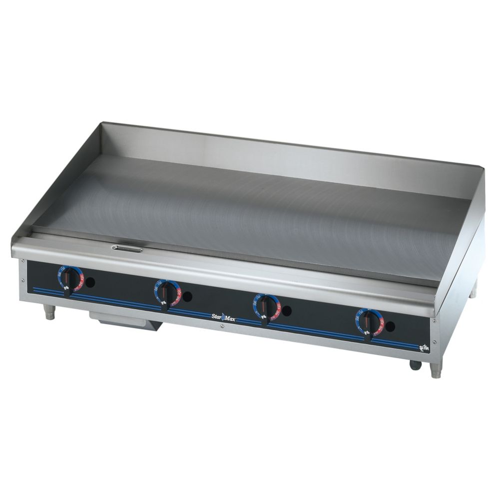 Star&reg; Mfg Star-Max&reg; 48" Gas Griddle w/ Safety Pilot