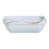 Cardinal Arcoroc Toronto Piment Red Square 4-1/4" Dish