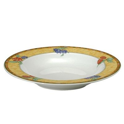 Oneida Schonwald Berries Shape 900 Rim Deep Soup Bowl