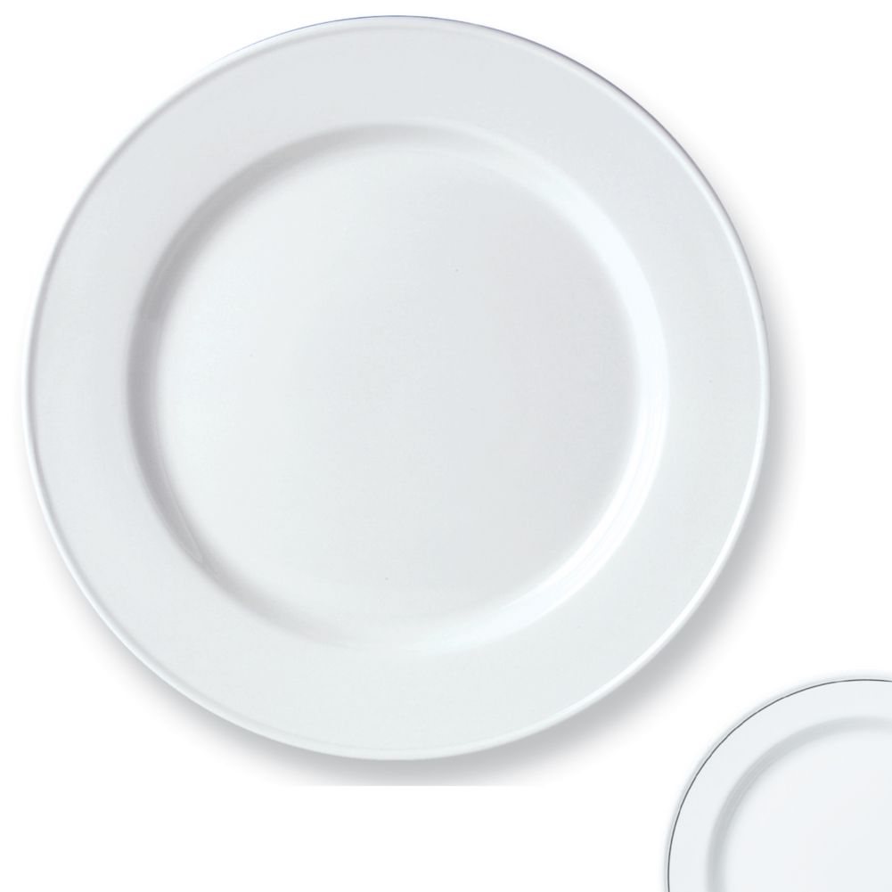 Steelite Performance Simplicity Black Line 10" Slimline Plate