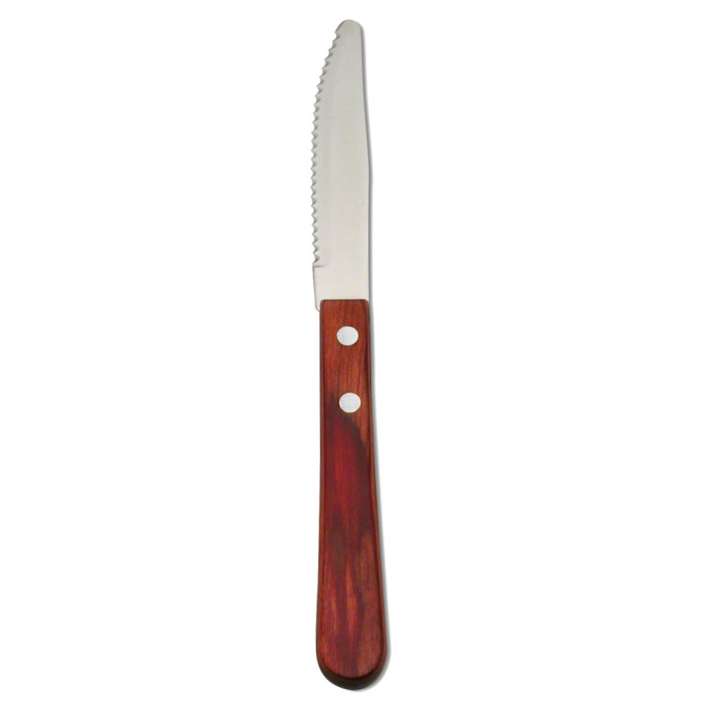 Oneida Doral S/S Elite Series 8" Steak Knife w/ Wooden Handle