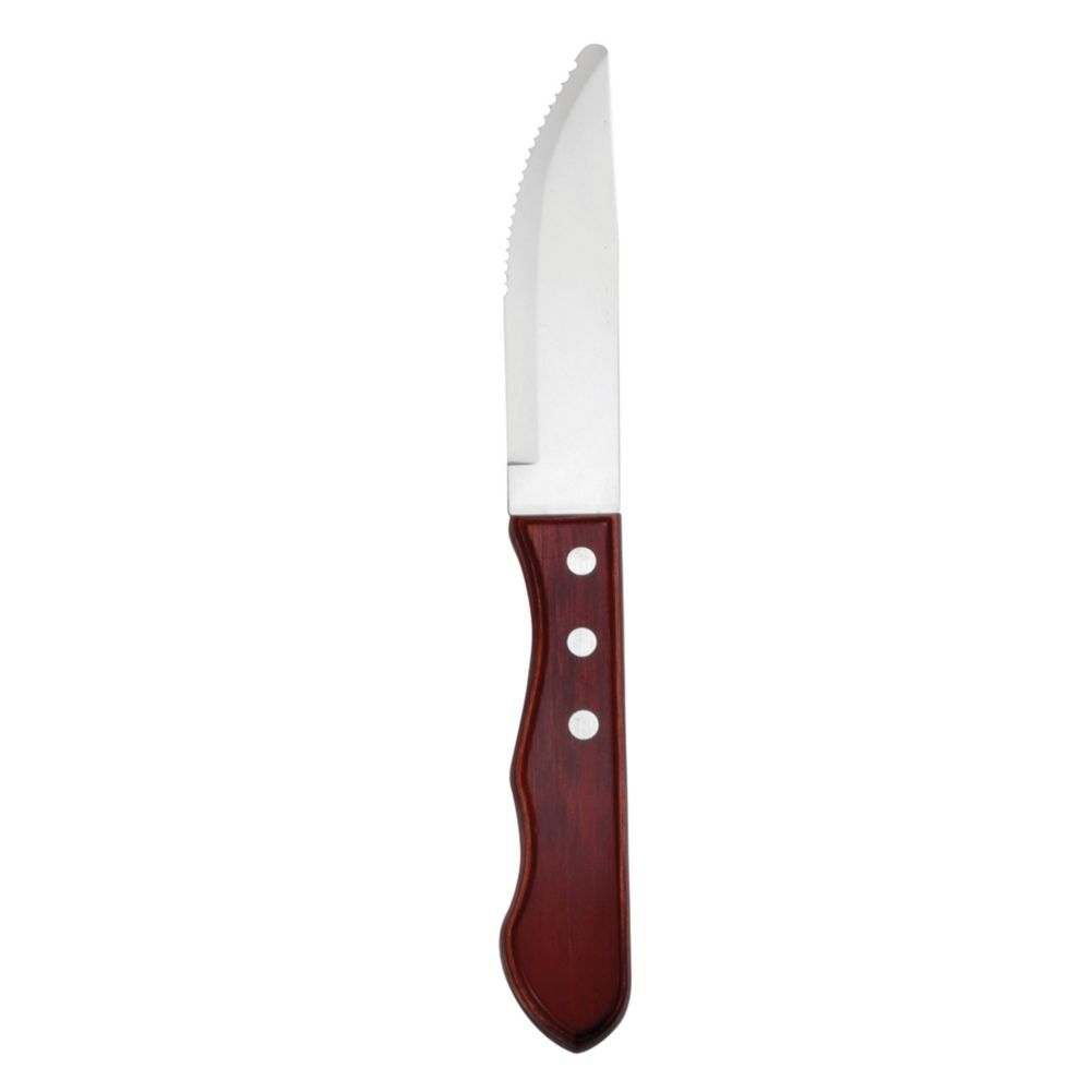 Nevada S/S Elite Series Steak Knife w/ Wooden Handle, 9-3/4"