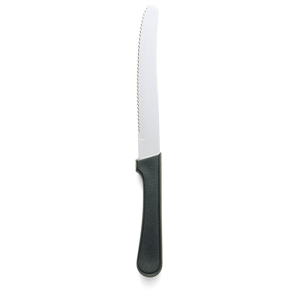 Walco Round Tip S/S Steak Knife w/ Plastic Handle, 4-5/8" Blade
