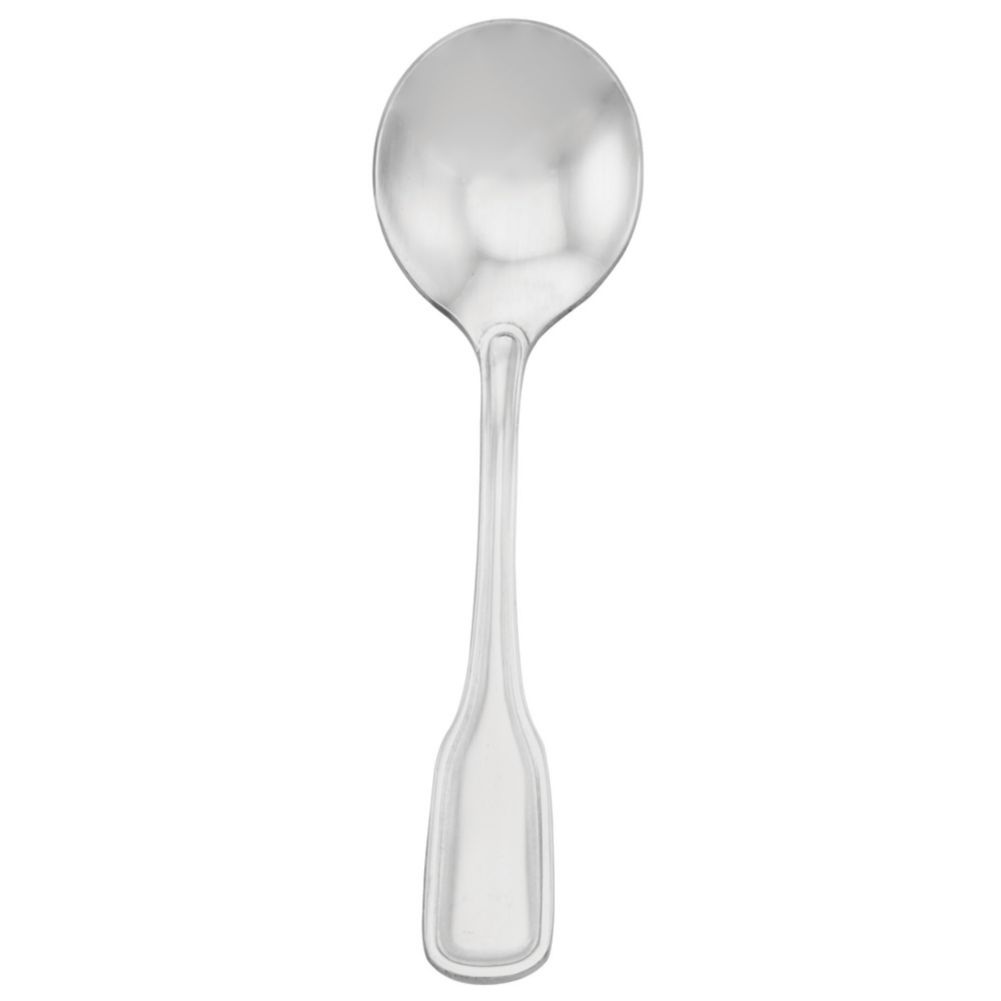 Walco Stainless Saville&trade; 18/0 S/S 6-1/4" Bouillon Spoon