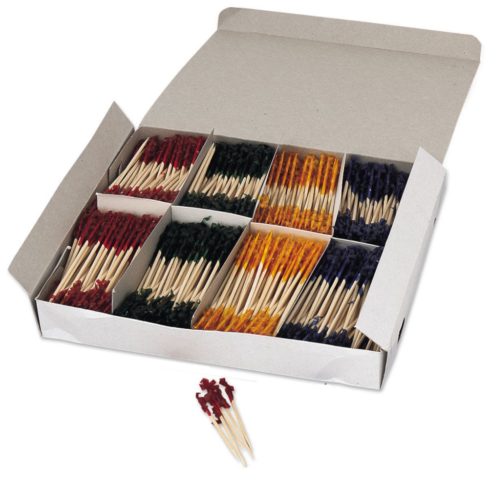 Frilled 3" Toothpicks