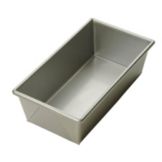 Focus Glazed Aluminized Steel 1.5 Lb. Capacity Open Top Bread Pan
