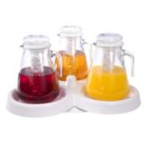 Gourmet Display&reg; 3 Glass Pitcher Rotating Server