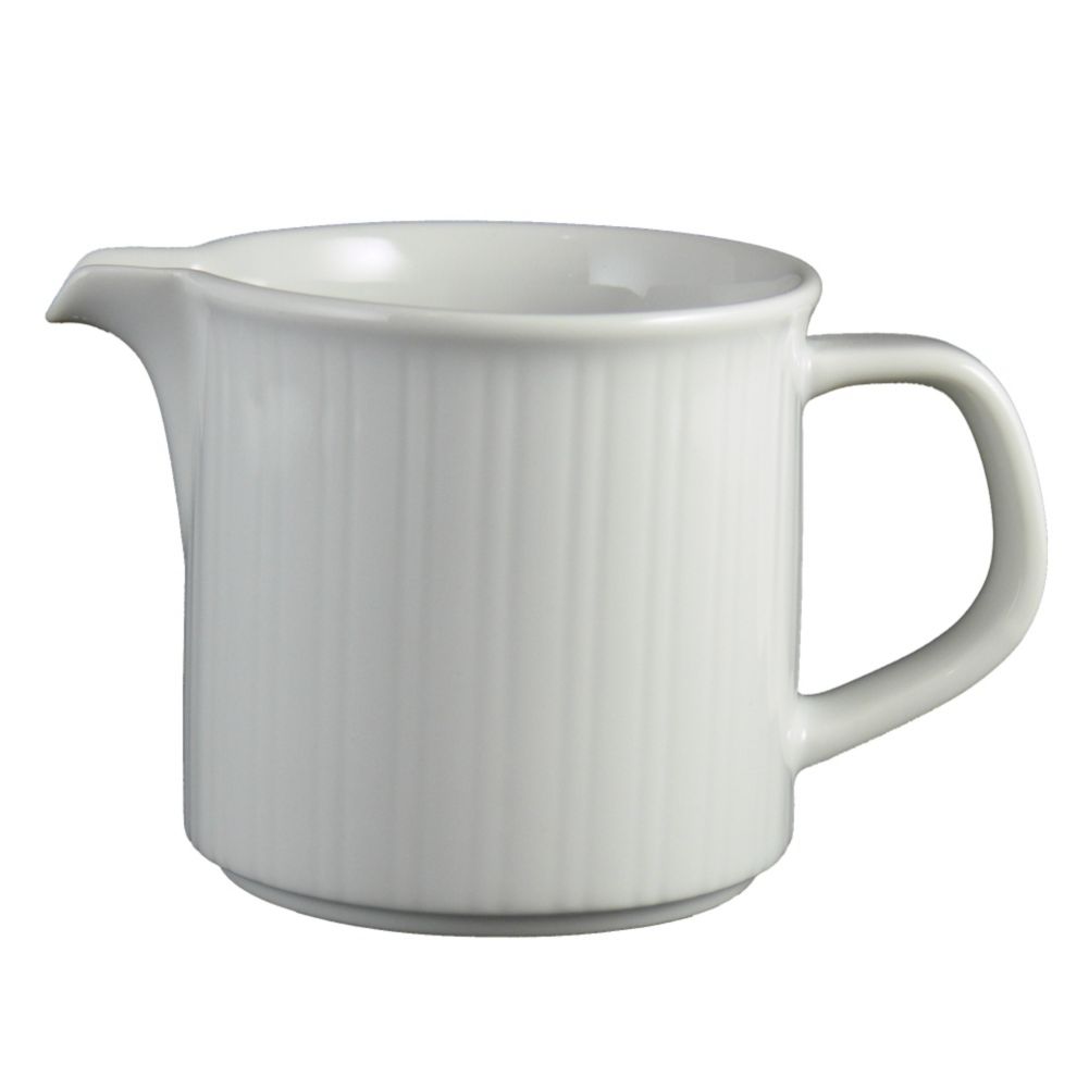 Vertex&reg; China Crystal Bay Undecorated 5-1/2 Oz Creamer