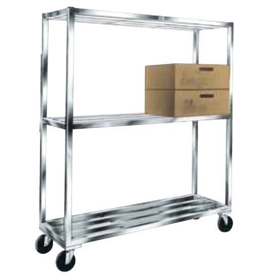 Win-Holt&reg; Mobile Aluminum Cooler Shelving