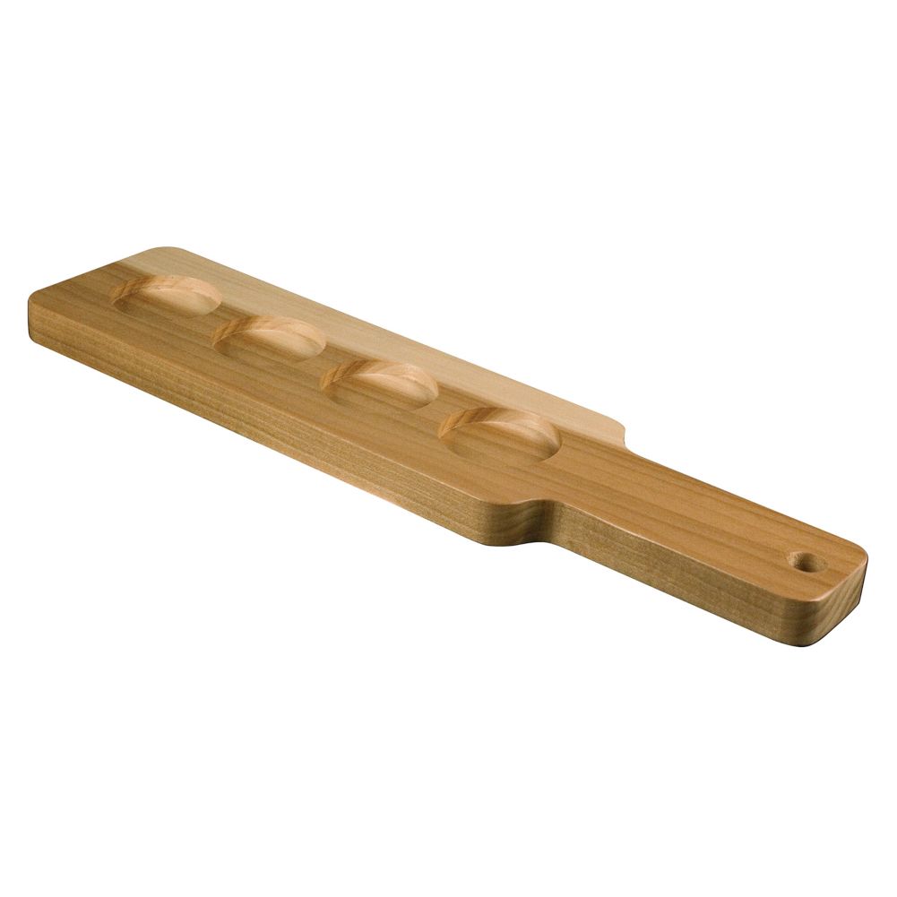 Anchor Hocking&reg; .625"H, x 14.5" Barbary Beer Sample Paddle
