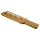 Anchor Hocking&reg; .625"H, x 14.5" Barbary Beer Sample Paddle