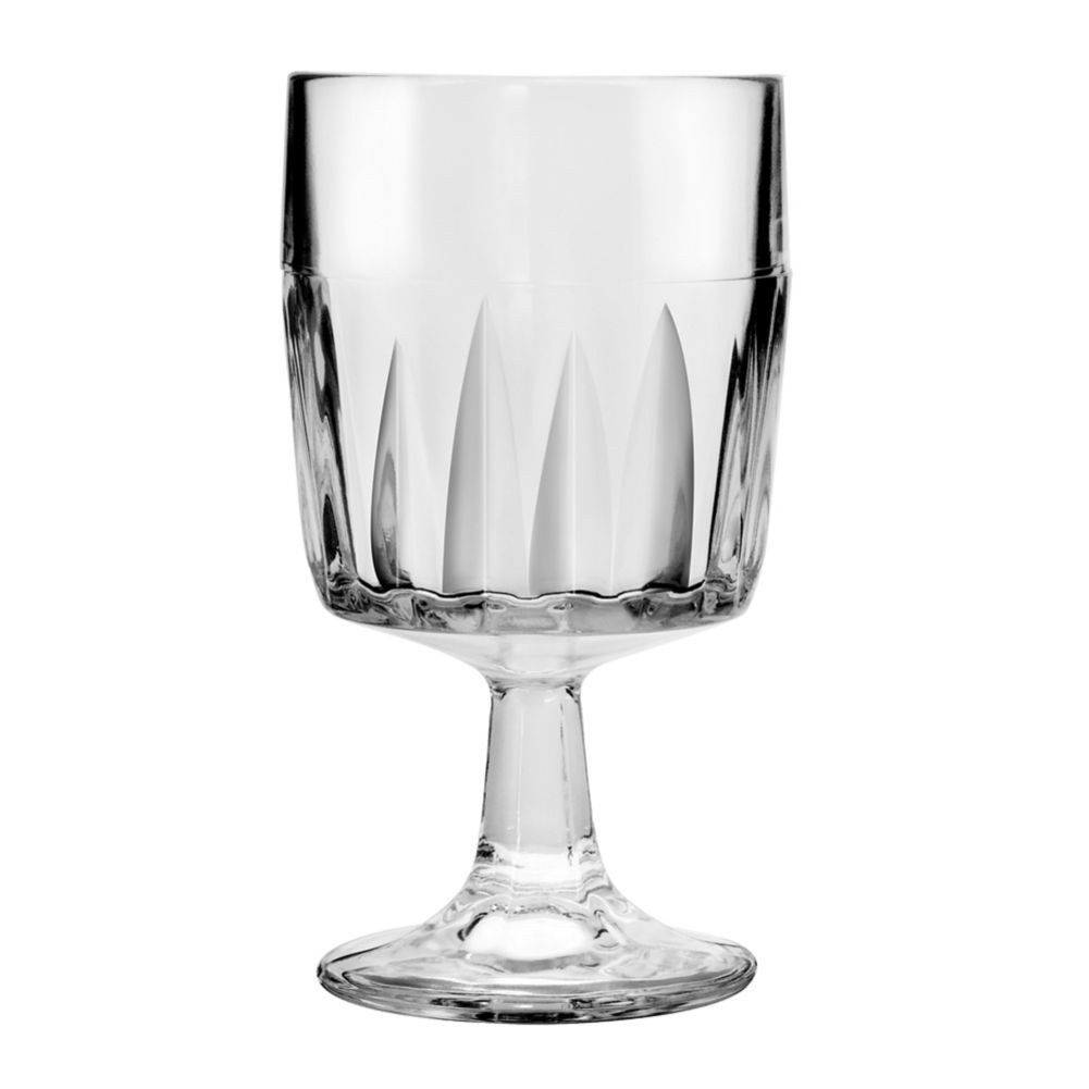 Anchor Hocking&reg; Breckenridge 10.5 Oz. Rim Tempered Goblet Glass